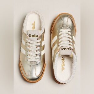 NIB Anthropologie Elan Shearling Slip On Sneakers 9